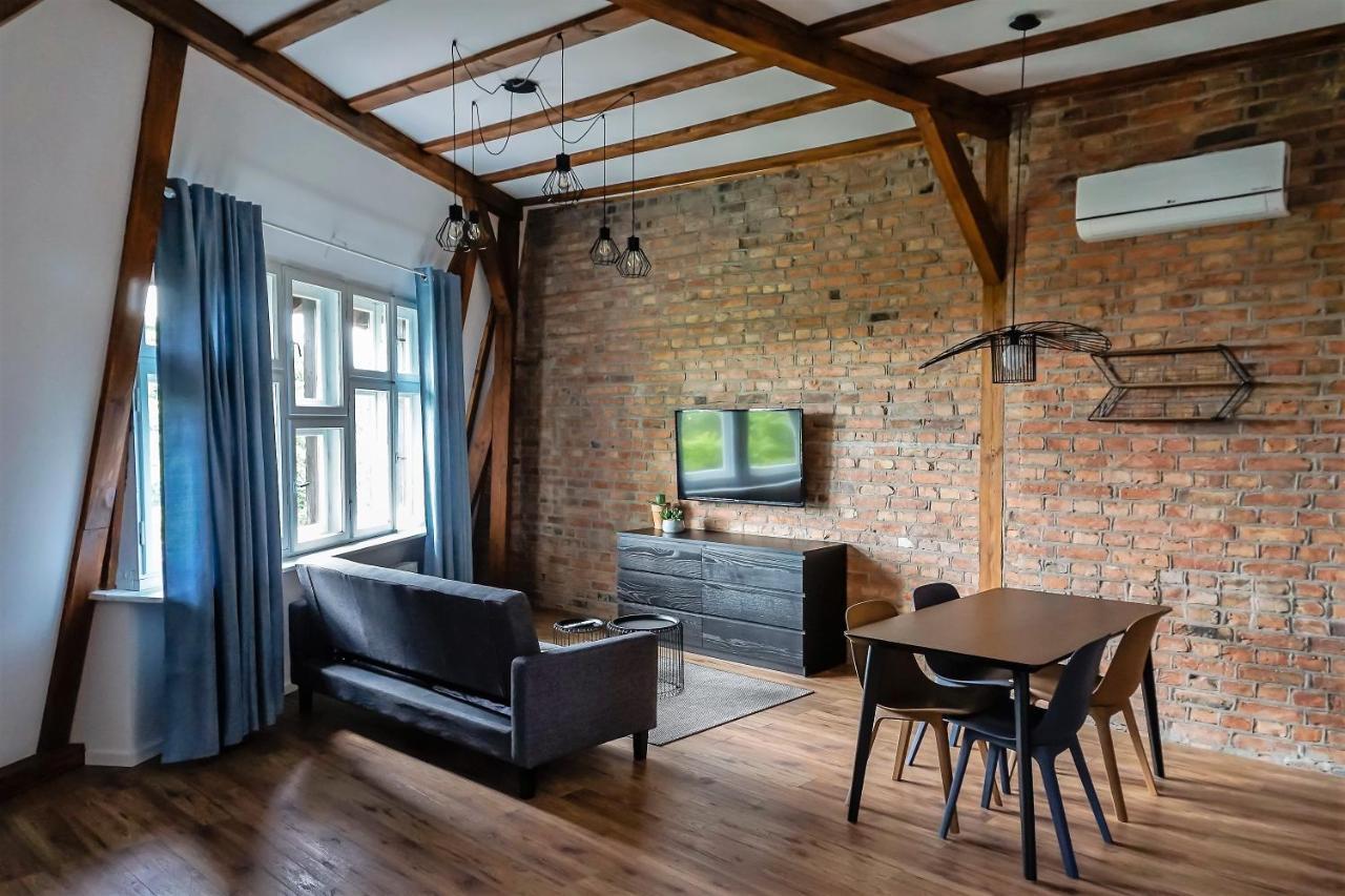 Apartamenty Torunskie Pod Krzywa Wieza Exteriér fotografie